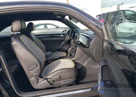 2016 Volkswagen Beetle 1.8T Dune from USA, damaged, VIN 3VWS17AT2GM634826